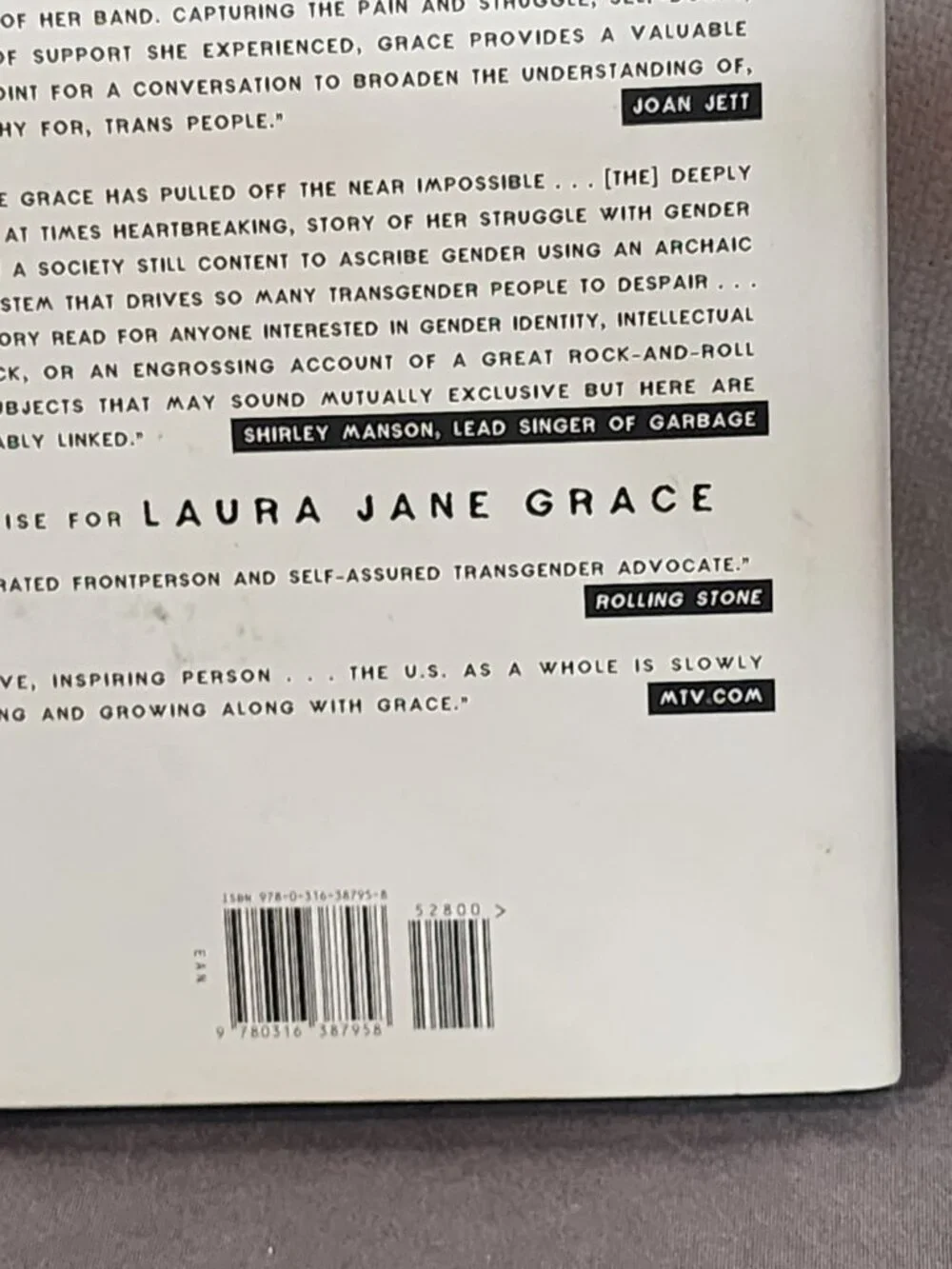Tranny Confessions of Punk Rock's Most Infamous Anarchist Sellout by Laura Jane